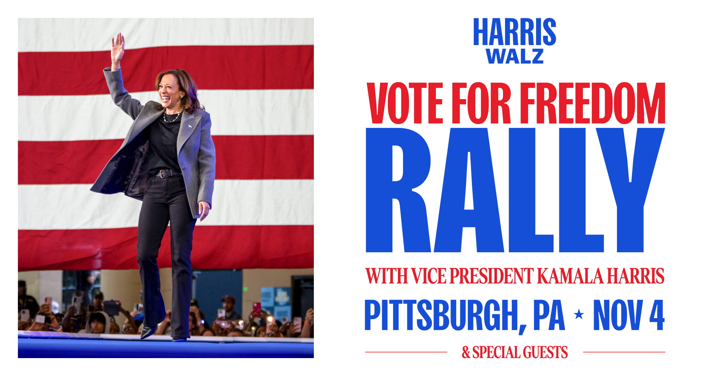 Harris and Trump both coming to Pittsburgh today as campaigns wrap up ahead of Election Day